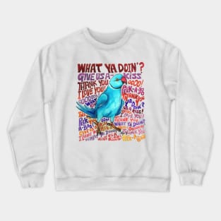 "Chatty Ringneck" Crewneck Sweatshirt